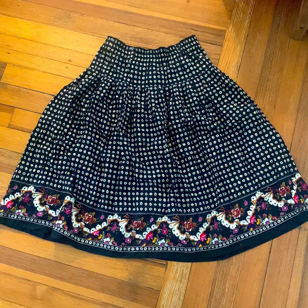 Vintage Chaus Sport floral print skirt